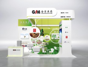 金石亚药展览模型