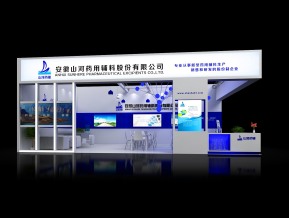 山河药辅展览模型