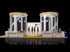 京润珍珠展览模型