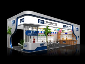 珈兴展台模型