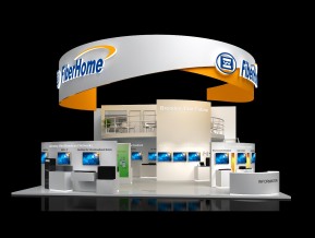 FiberHome展览模型