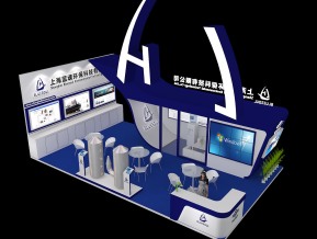 蓝魂环保展览模型
