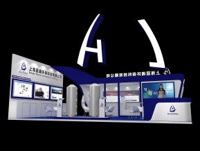 蓝魂环保展览模型