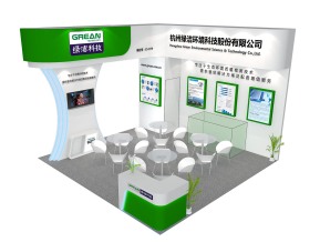 绿洁科技展览模型