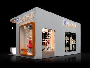 名文服饰展览模型