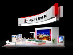 中国石化展览模型