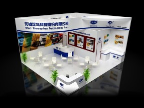 双鸟科技展览模型