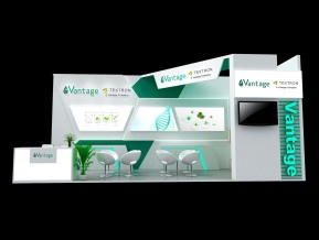 莱宝康Vantage展台模型
