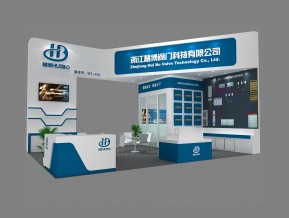 慧博阀门展览模型