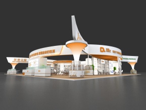 纸尿裤展台模型