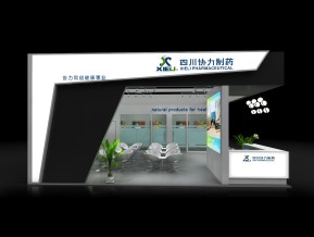 四川协力制药展览模型