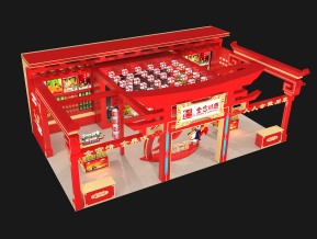 金宫川派展览模型