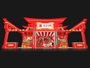金宫川派展览模型