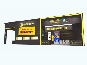中国茶叶展览模型