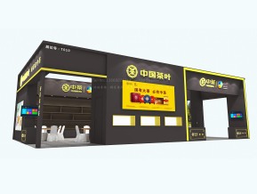 中国茶叶展览模型
