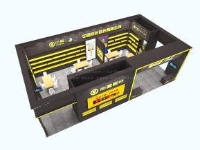 中国茶叶展览模型