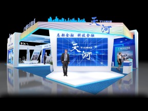 天河区展览模型