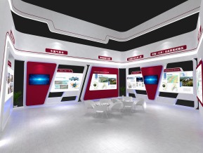 南京江北新区智能制造产业园展台模型