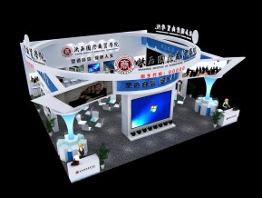 商贸学院展览模型