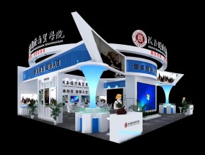 商贸学院展览模型