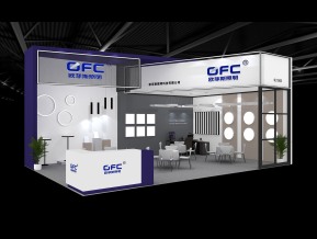 OFC展台模型