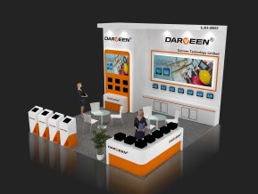 DAREEN展览模型