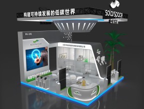中润光能展览模型