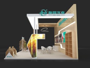 鲁丽木业展览模型