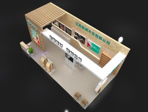 鲁丽木业展览模型