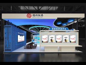 陆港展览模型