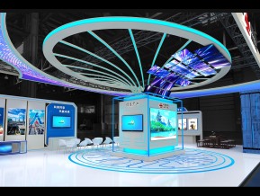 陆港展览模型