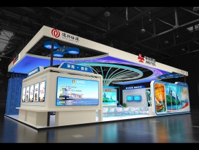 陆港展览模型