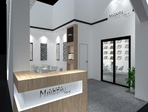 铭术马赛克展览模型