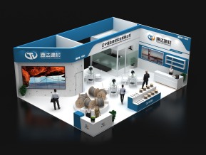 通达建材展览模型