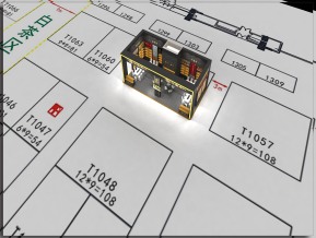 中国茶叶展览模型