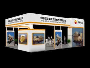 济柴动力展览模型