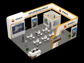 济柴动力展览模型