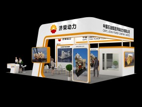 济柴动力展览模型