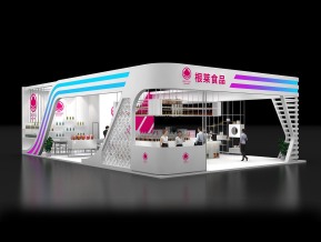 根莱食品展览模型