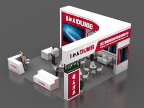 都美通讯展览模型