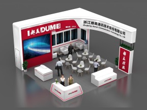 都美通讯展览模型