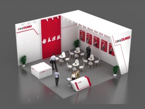 都美通讯展览模型