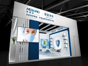 俊富净化展览模型