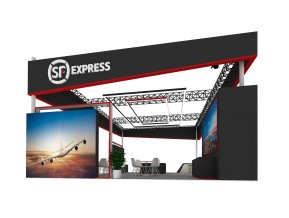 顺丰速递展览模型
