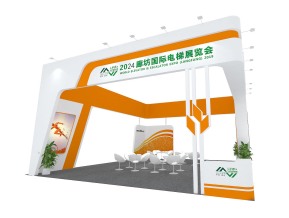 电梯展览会模型