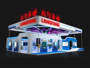 数智廊坊展览模型