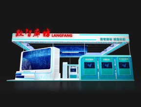 数智廊坊展览模型