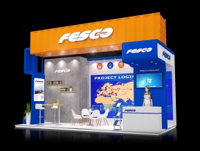 FESCO展台模型