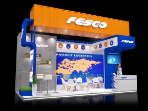 FESCO展台模型
