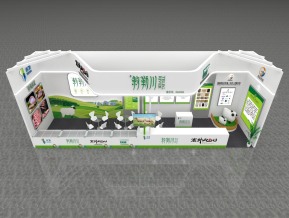 宏发食品展台设计